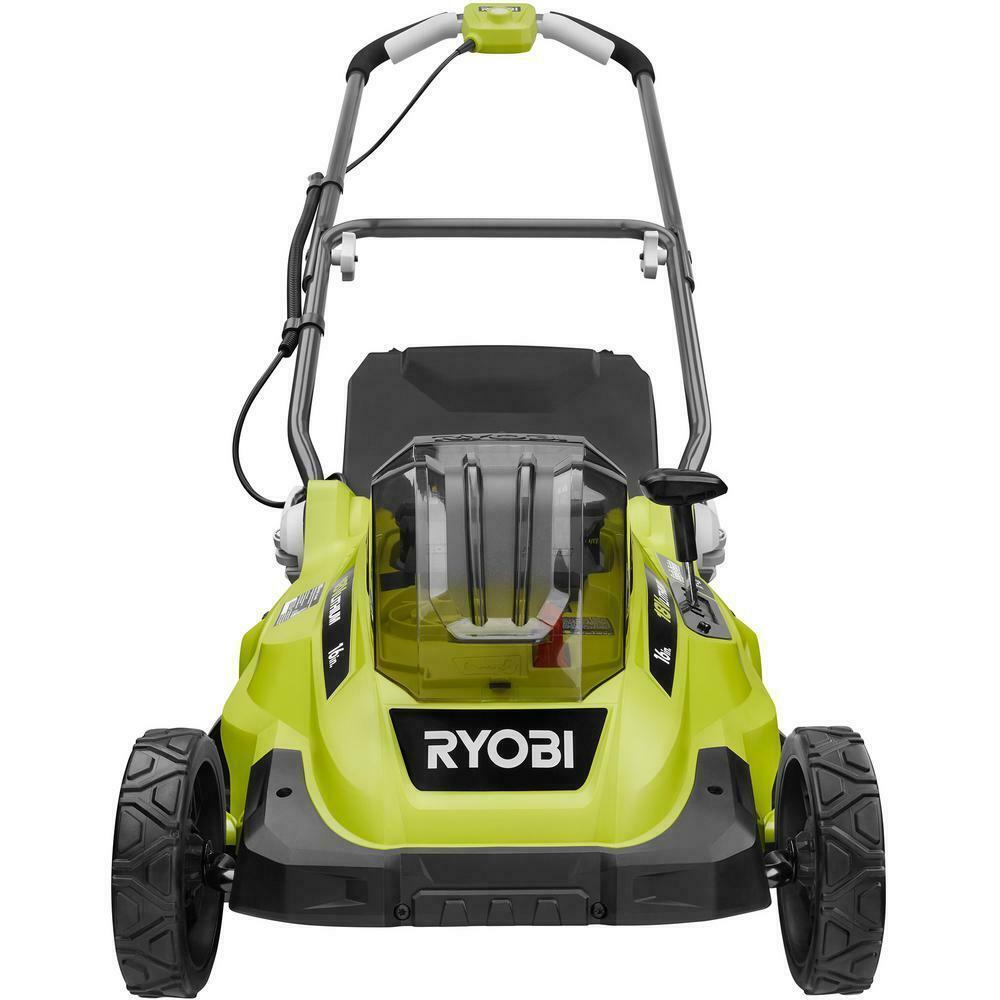 Cordless Lawn Mower Push Start 16 in 18V Lithium-Ion PLUS 2 Batteries! NEW