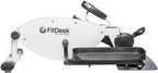 FitDesk Under Desk Elliptical - Bike Pedal Machine with Magnetic Resistance for Quiet, Fluid Motion - Adjustable Tension with Digital Performance Meter