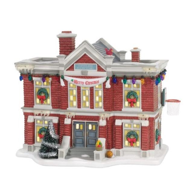 department 56 christmas story village cleveland elementary school
