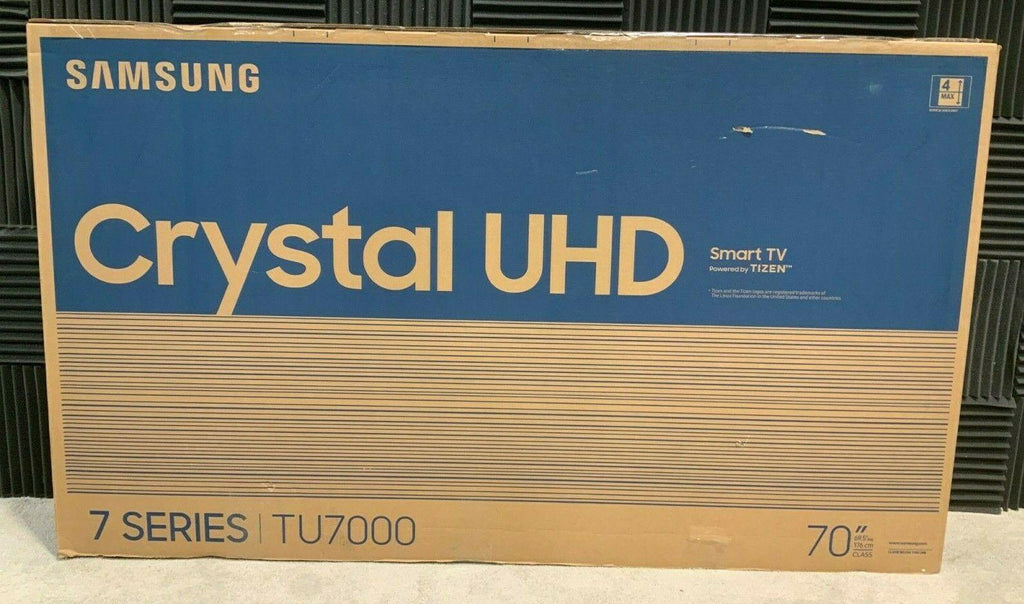 samsung tu7000 70" led lcd smart tv (4k) un70tu7000bxza open box nice! ✅❤️️✅❤️