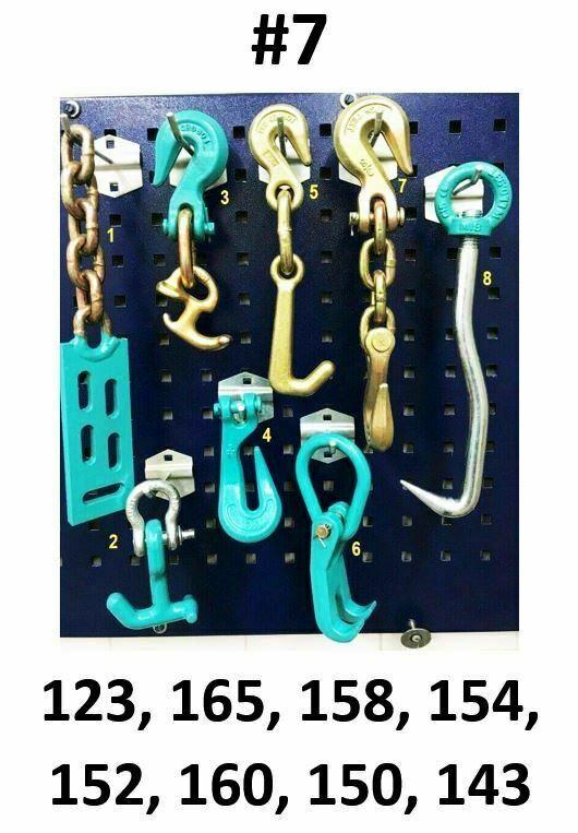 SET#7  AUTO BODY FRAME MACHINE COLLISION REPAIR PULLING TIE TOOLS HOOK VALUE SET