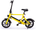 Viribus 14" Electric Bike with Folding Pedals and Handlebar | Cruiser Road Bicycle with 250W Brushless Motor &amp; Adjustable Seat | 6Ah eBike with Aluminum Frame | Adult Road Bike for Men &amp; Women