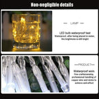 LIUPENGWEI Halloween String Lights ，100-6000 LED Fairy Lights 10M - 600M 8 Lighting Modes Waterproof Outdoor LED String Lights for Bedroom Garden Wedding Curtain Christmas Decoration Ghost Light gar