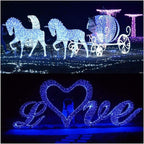 LIUPENGWEI Halloween String Lights ，100-6000 LED Fairy Lights 10M - 600M 8 Lighting Modes Waterproof Outdoor LED String Lights for Bedroom Garden Wedding Curtain Christmas Decoration Ghost Light gar