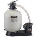 hayward w3s180t93s 18 in. proseries pool sand filter with 1.5 hp matrix pump