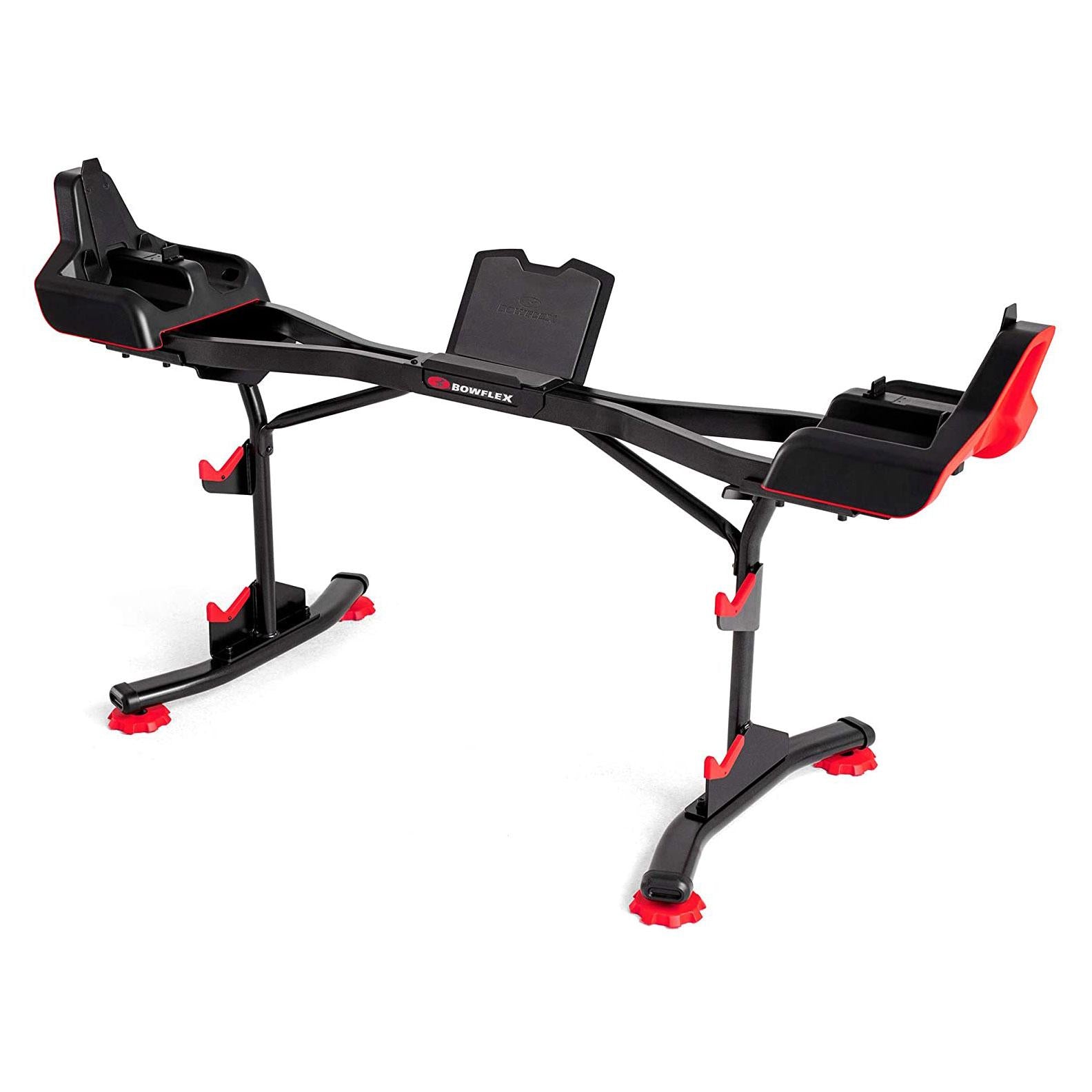 Bowflex SelectTech Barbell and Curl Bar Bundle with Full Body Barbell Stand