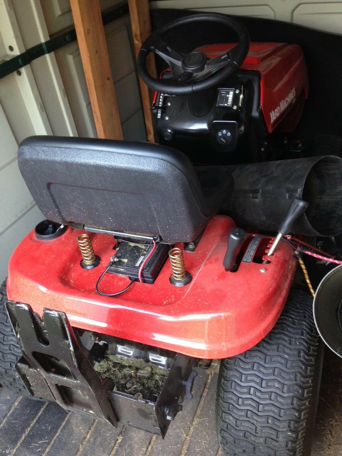 Bundle Yard Machine riding tractor Model 760-770 38" width, w/double bagger