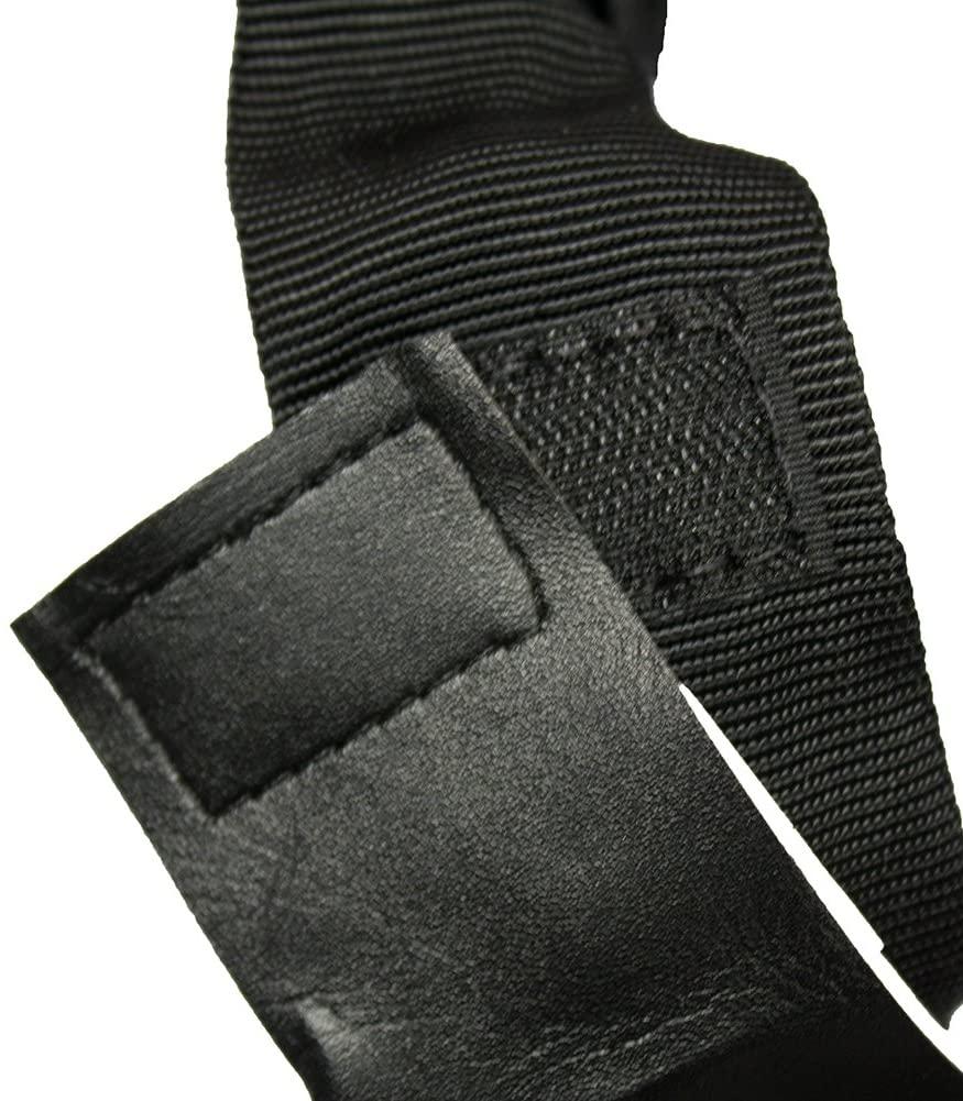 Fusion Climb 4ft 48"x2" Internal Shock Absorbing Ftection Safety Lanyard with Steel Snap Rebar Hooks 23kN Black