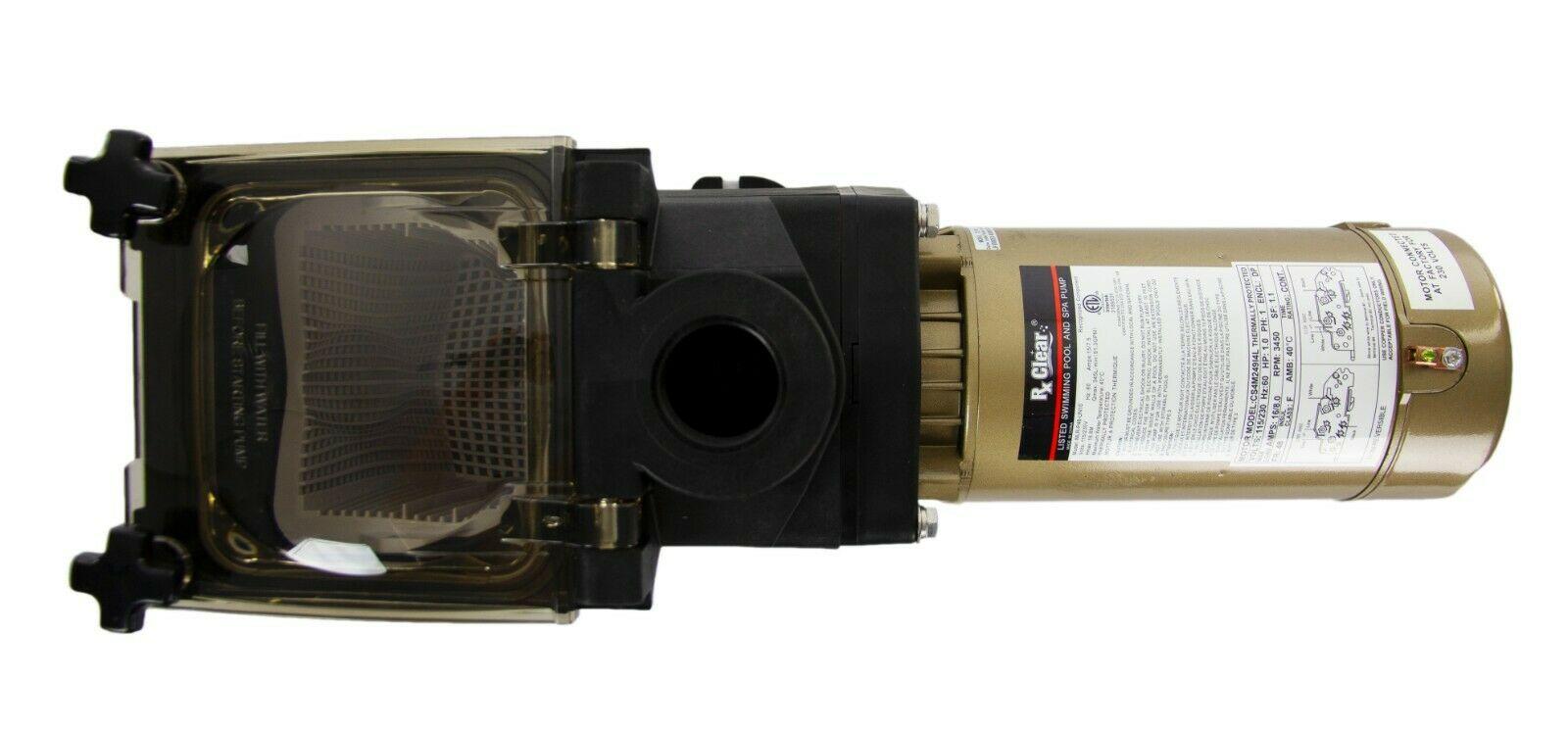 rx clear ultimate niagara in-ground swimming pool pump - 56 frame (various hp)