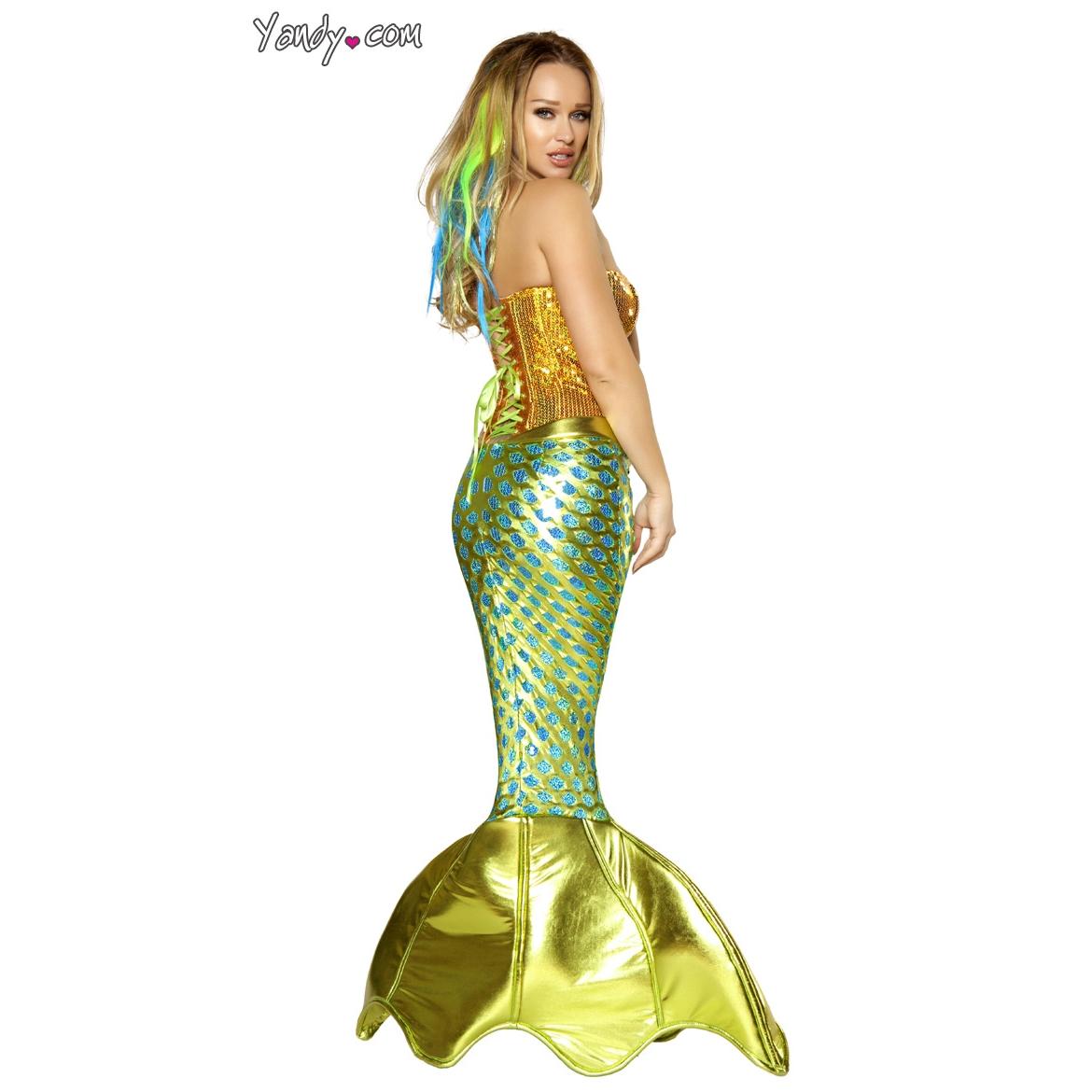 Women's Sexy Siren of Sea Mermaid Deluxe Costume