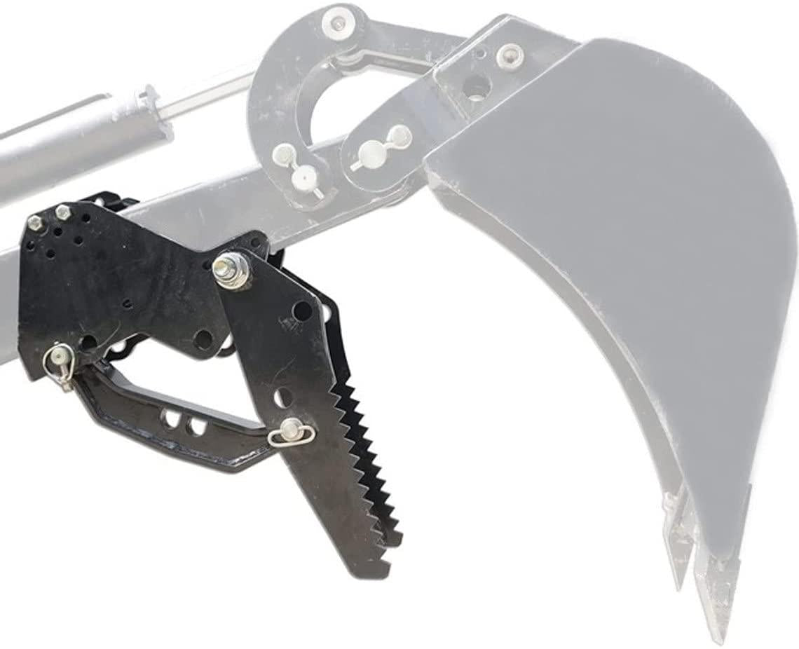 titan attachments thumb backhoe and fronthoe excavator bolt on 5 positions