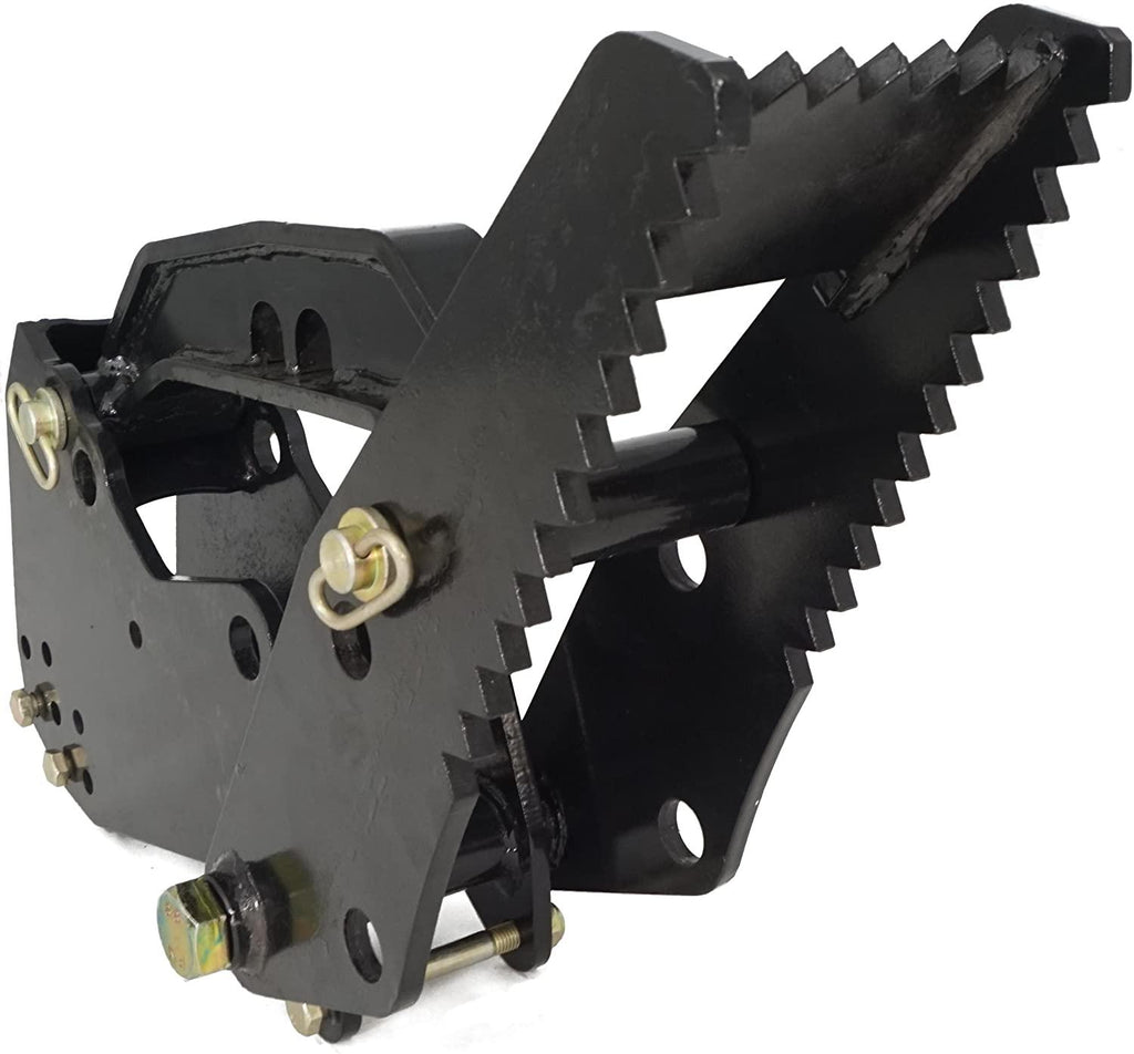 titan attachments thumb backhoe and fronthoe excavator bolt on 5 positions