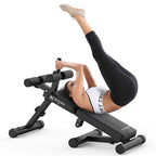 SINGES 2 in1 Ab Sit Up Bench Foldable Workout Bench Utility Weight Bench Incline Adjustable Bench Strength Training Sit-ups Board Utility Weight Bench For Full Body Workout Home Gym Gym Bench