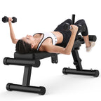 SINGES 2 in1 Ab Sit Up Bench Foldable Workout Bench Utility Weight Bench Incline Adjustable Bench Strength Training Sit-ups Board Utility Weight Bench For Full Body Workout Home Gym Gym Bench