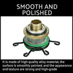 BaiHQF Garden Rocker Spray Gun, Rotating Sprinkler, 20~50M Reach, Easy to Install, Spray Evenly, Interface: Internal Thread, for Watering Plants or Lawns