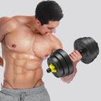 Adjustable Weights Dumbbells Set, Weights Set With Connecting Rod 30KG