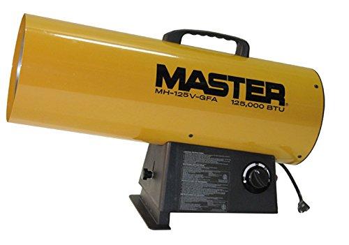 Master Portable Gas Torpedo HeatrLP,400 cfm  MH-125V-GFA