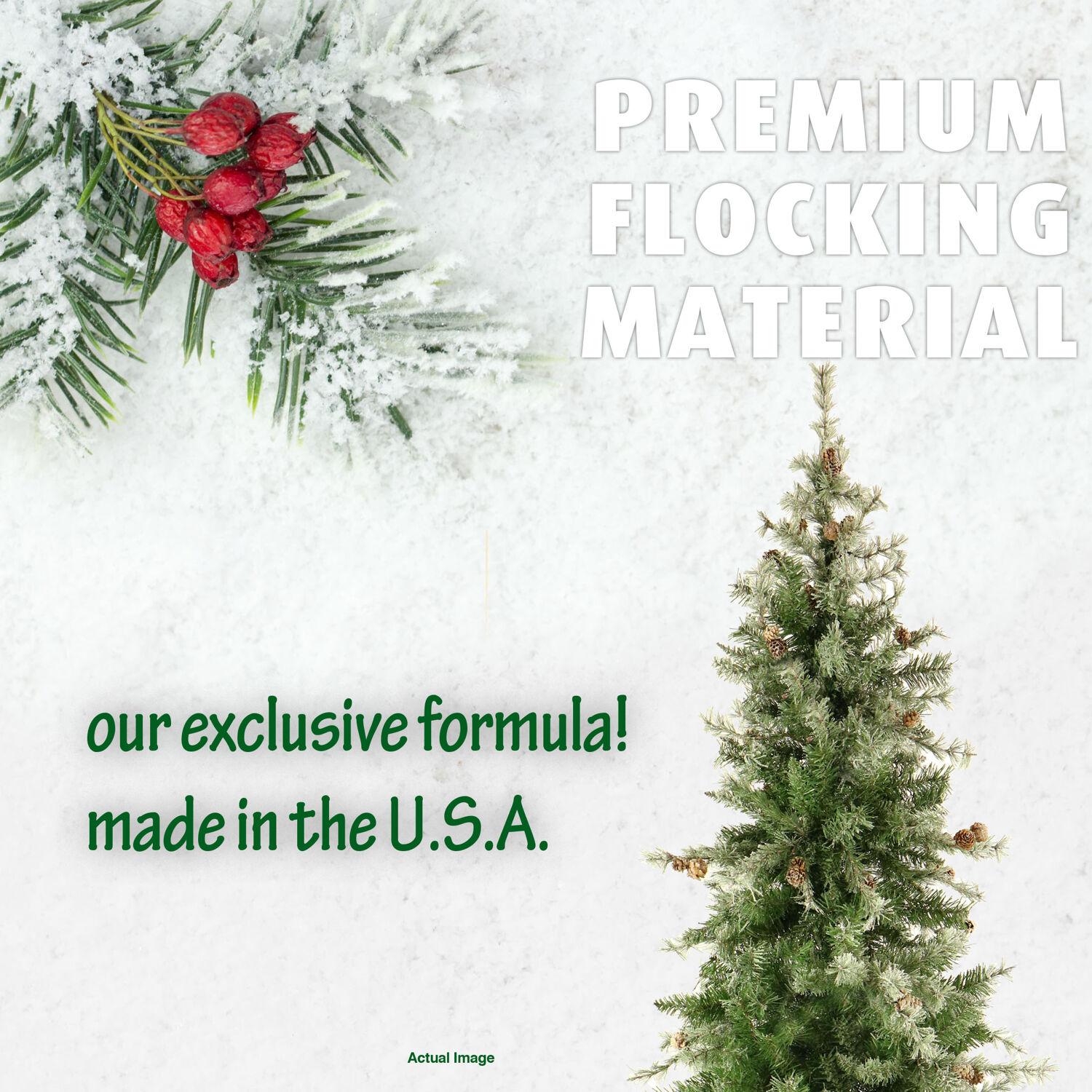 Fraser Hill Farm 9 Ft. Buffalo Fir Slim Artificial Christmas Tree with Multi-Color LED String Lighting