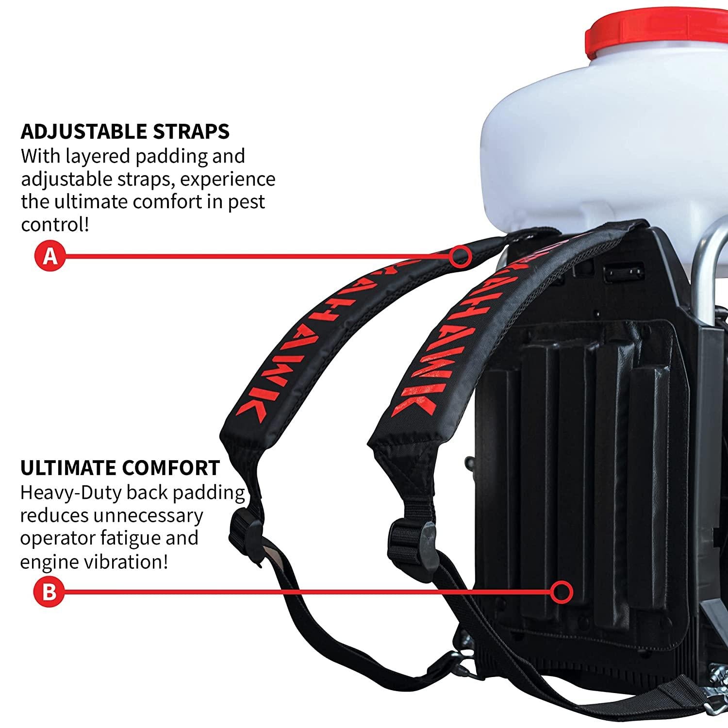 tomahawk turbo boosted backpack mosquito fogger leaf blower ulv sprayer machine for disinfectant and insect pest control with gas powered engine…