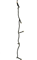 Kaemingk 608ct Battery Operated LED 8-Function Christmas Lights White - 149' Black Wire