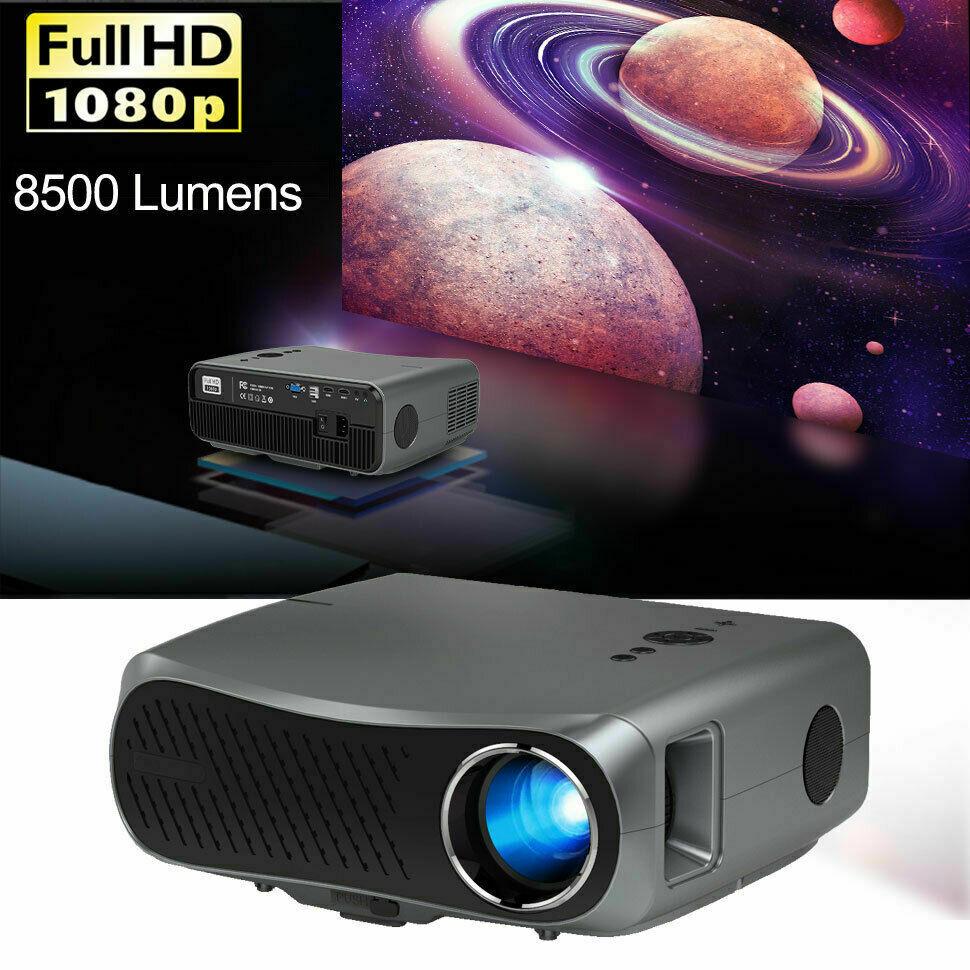 8500lms native 1080p home theater projector proyector 4k movie hdmi zoom game tv