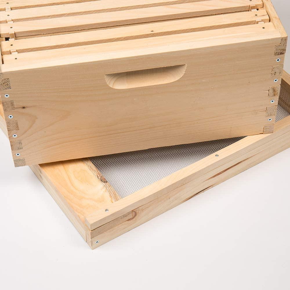 stoney acres bee supplies amish made beekeeping complete deep beehive kit