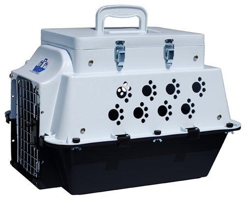 Pet Cooler Carrier SM02 Small Carrier - White Top with Black Bottom