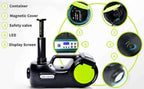 Car Jack Lift 5 Ton 12V DC Electric Hydraulic Floor Jack Tire Inflator Pump Kits