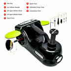Car Jack Lift 5 Ton 12V DC Electric Hydraulic Floor Jack Tire Inflator Pump Kits