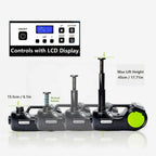 Car Jack Lift 5 Ton 12V DC Electric Hydraulic Floor Jack Tire Inflator Pump Kits
