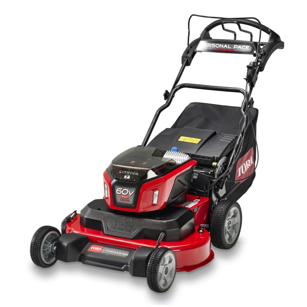 60V MAX* 30 in. eTimePersonal PaceLawn Mower - Battery/Charger Not Included