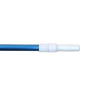Pool Central 15.75' Blue Ribbed Adjustable Telescopic Pole for Vacuum Heads and Skimmers