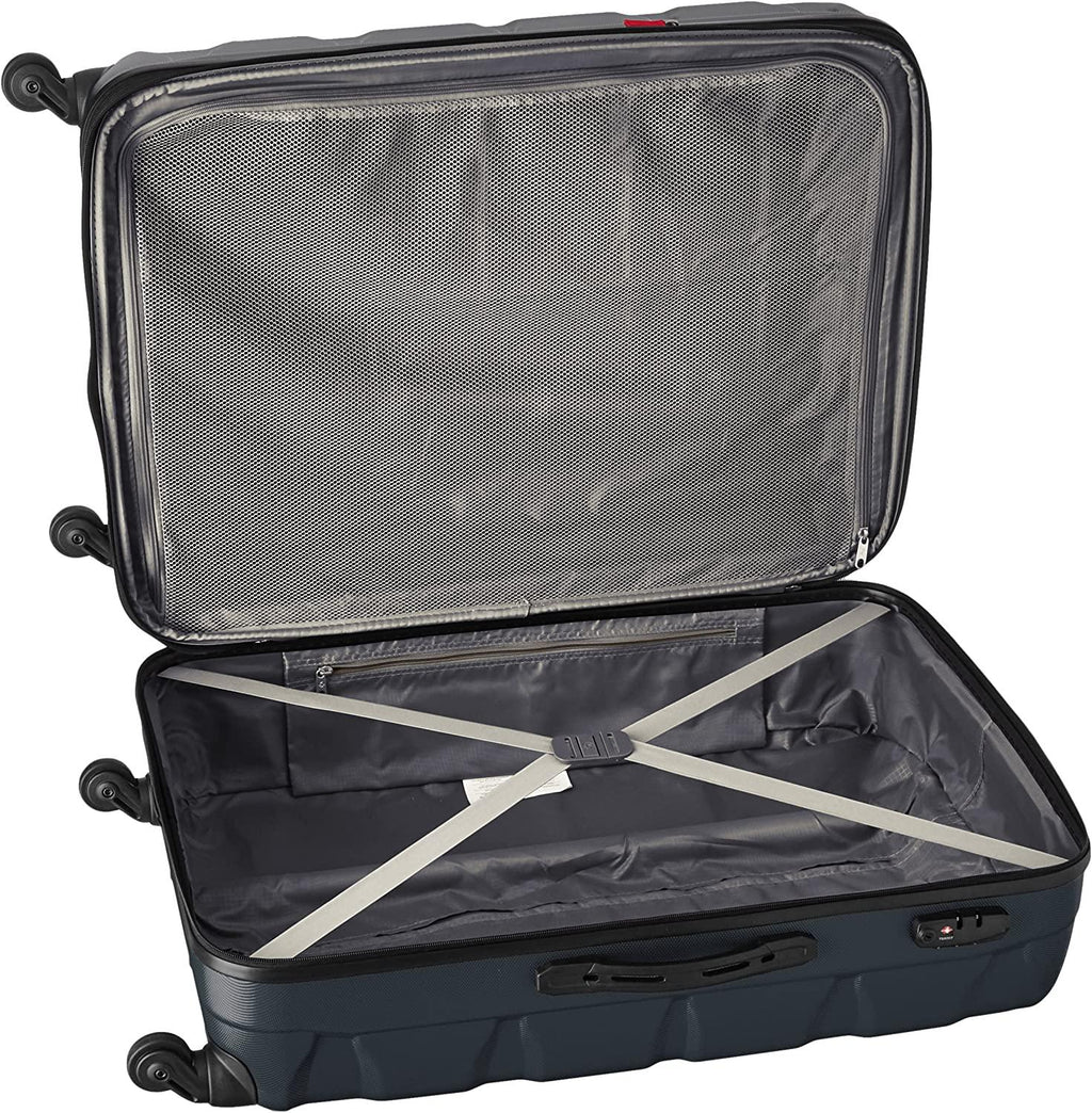 Omni PC Hardside Expandable Luggage with Spinner Wheels, Teal, 3-Piece Set (20/24/28)