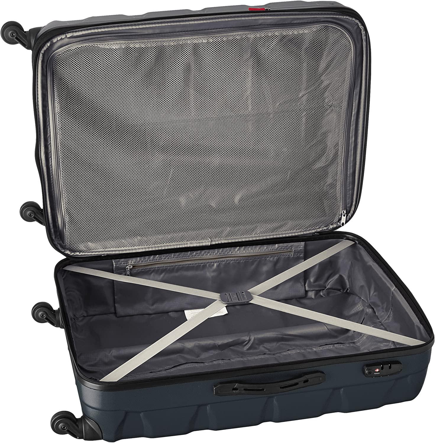 Omni PC Hardside Expandable Luggage with Spinner Wheels, Teal, 3-Piece Set (20/24/28)