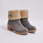 Ladies Thick Fluffy Warm Snow Boots
