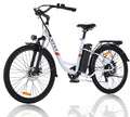 VIVI 26" Electric Cruiser Bike,350W Electric Bike/City Ebike with Removable 36V 8Ah Lithium-ion Battery, 7 Speed Commuter Electric Bicycles,20MPH &amp; 50 Mile RanAdult Electric Bikes
