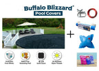 buffalo blizzard 24' round deluxe above ground swimming pool winter cover kit