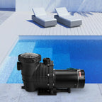 vevor swimming pool pump in/above ground pool pump 2 hp 5280 gph w/ strainer