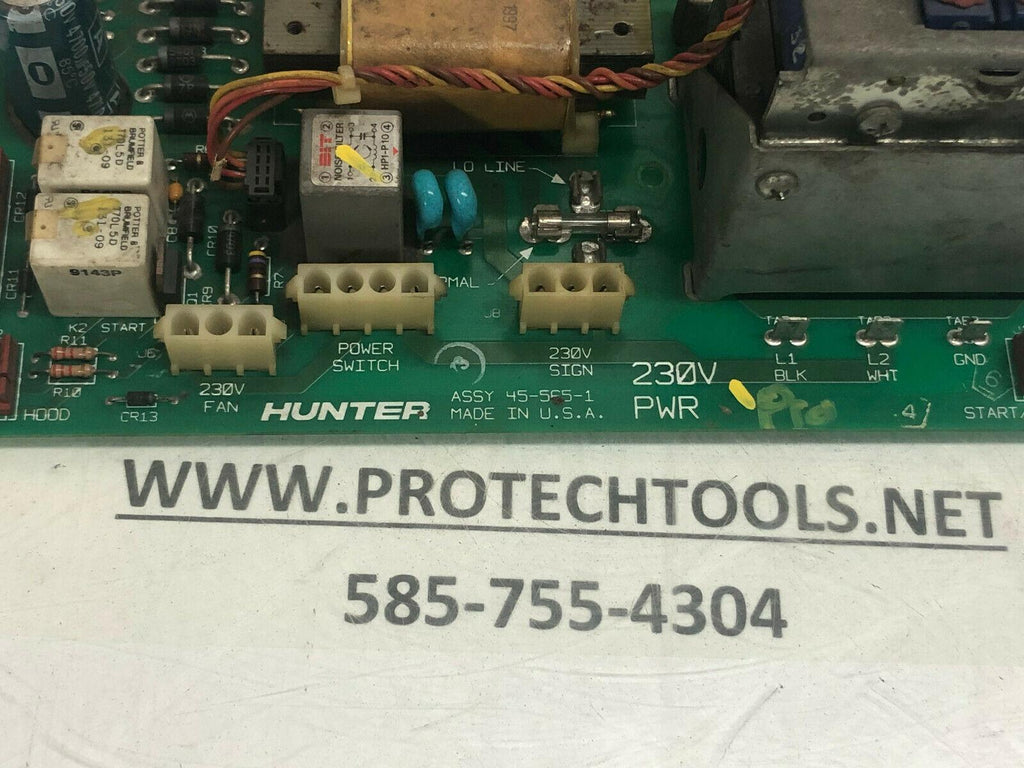 Hunter Engineering Wheel r Power Board Part # 45-565-1 455651 P140