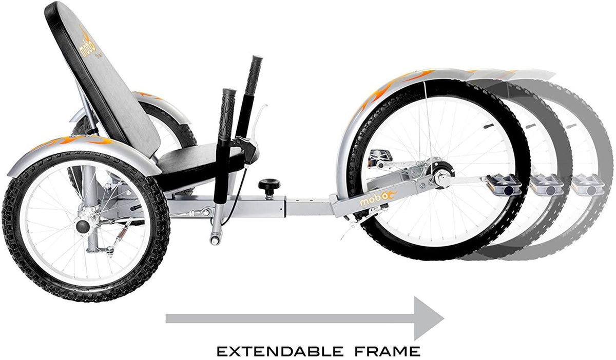 Mobo Triton Pro Adult Tricycle for Men &amp; Women. Beach Cruiser Trike. Pedal 3-Wheel Bike