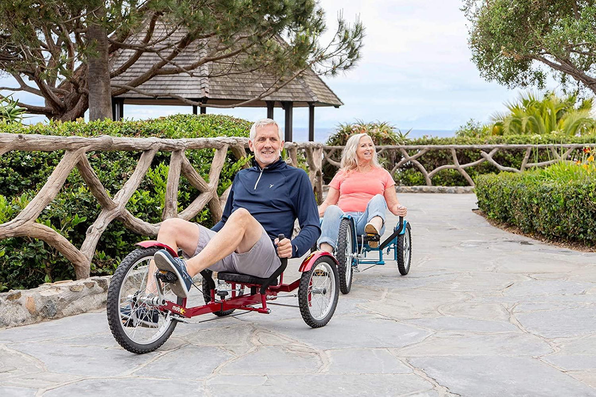 Mobo Triton Pro Adult Tricycle for Men &amp; Women. Beach Cruiser Trike. Pedal 3-Wheel Bike