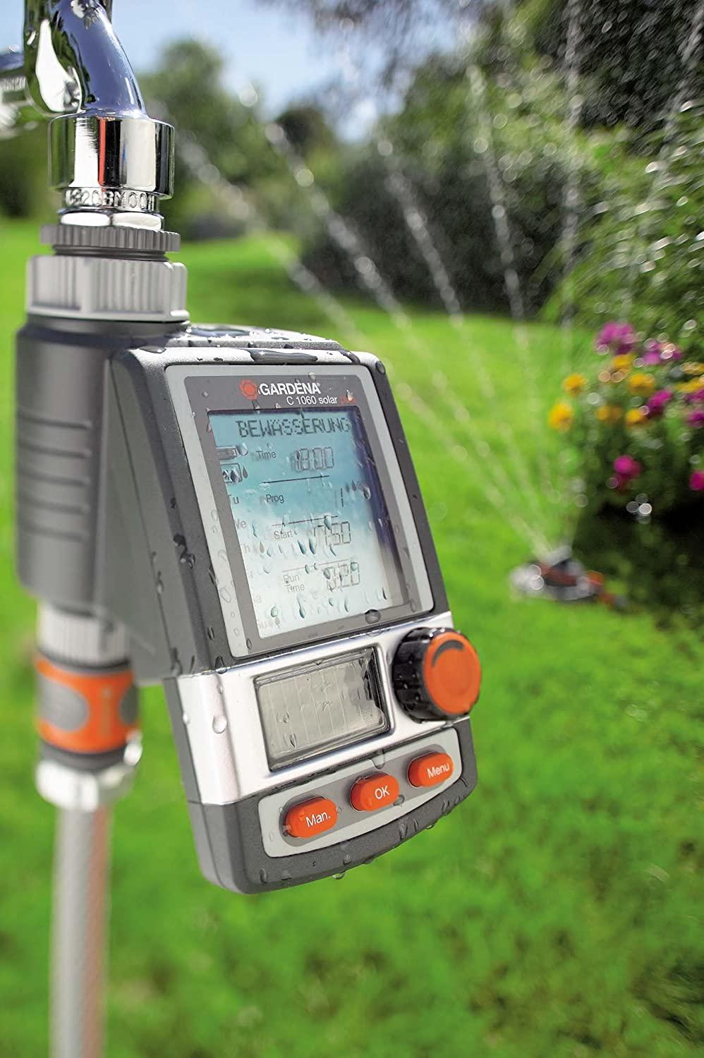 1866 Premium 6-Cycle Digital Solar Powered Water Timer/Computer C 1060 Solar Plus (Model #1866-U)