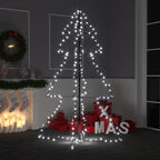 Eccomum Christmas Cone Tree 200 LEDs Indoor and Outdoor 38.6"x59.1"