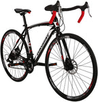 Eurobike Road Bike 700C Wheels 21 Speed Disc Brake Bicycle 49cm Cycling