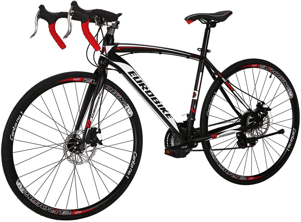 Eurobike Road Bike 700C Wheels 21 Speed Disc Brake Bicycle 49cm Cycling