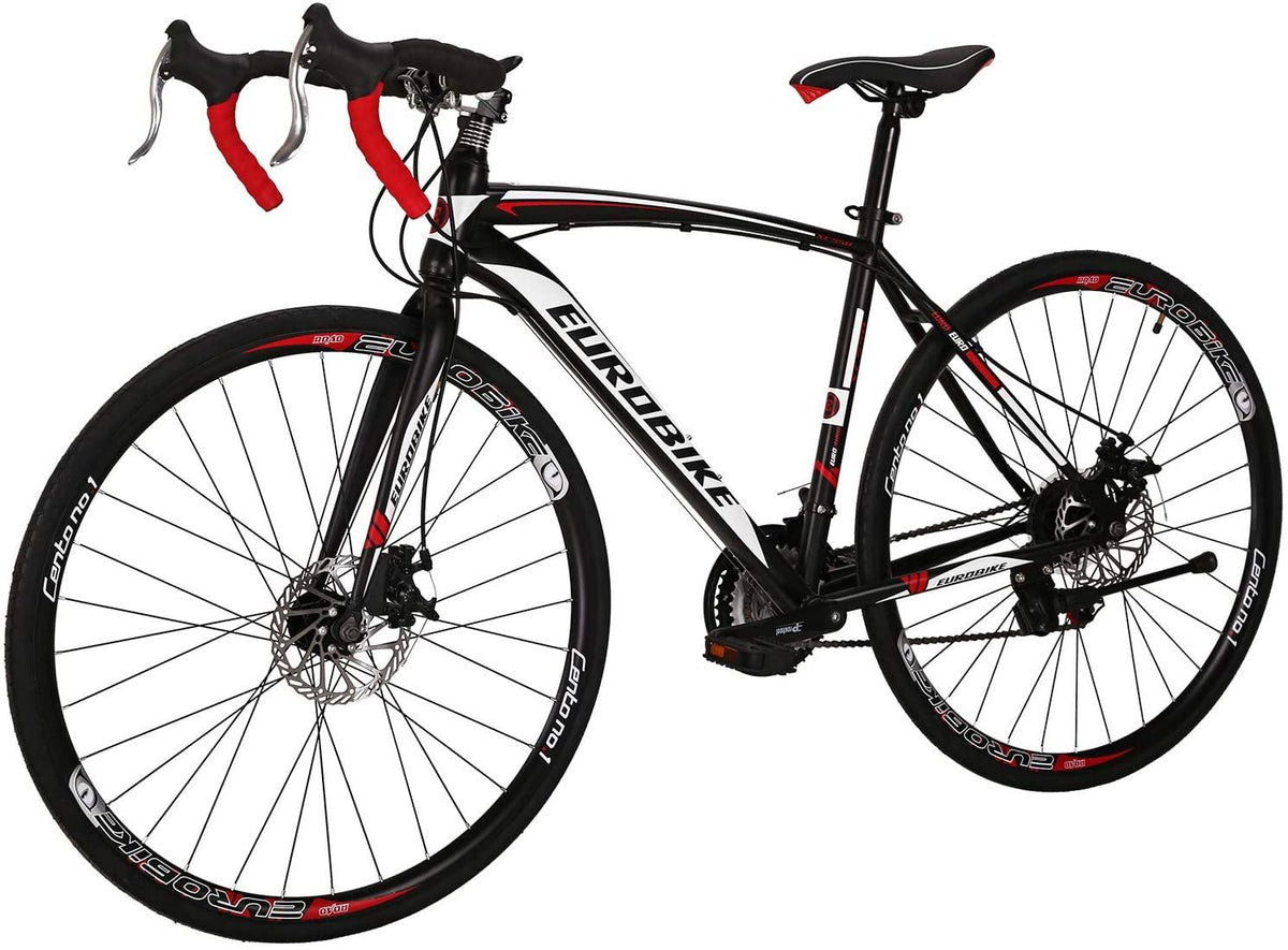 Eurobike Road Bike 700C Wheels 21 Speed Disc Brake Bicycle 49cm Cycling