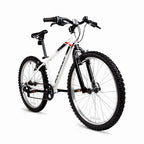 Decathlon Rockrider ST100, Mountain Bike, 24'', Kids 4'5" to 4'11", White