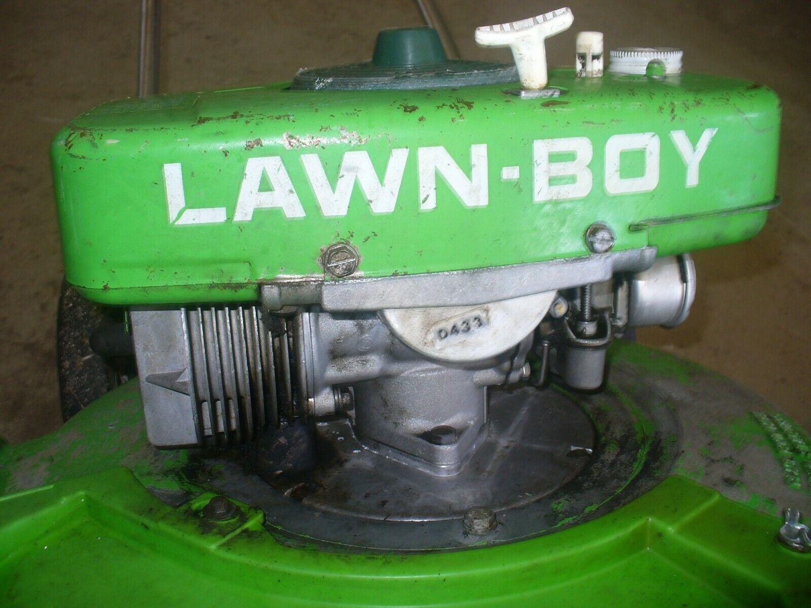 Vintage Lawn-boy 2-cycle mower "BRICK TOP" Model #5023