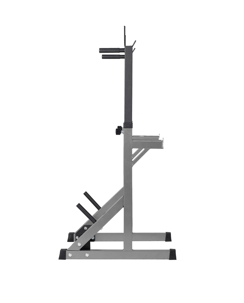 Jaxpety Barbell Rack Adjustable Squat Rack Dip Stand Dumbbell Racks for Home Gym Fitness