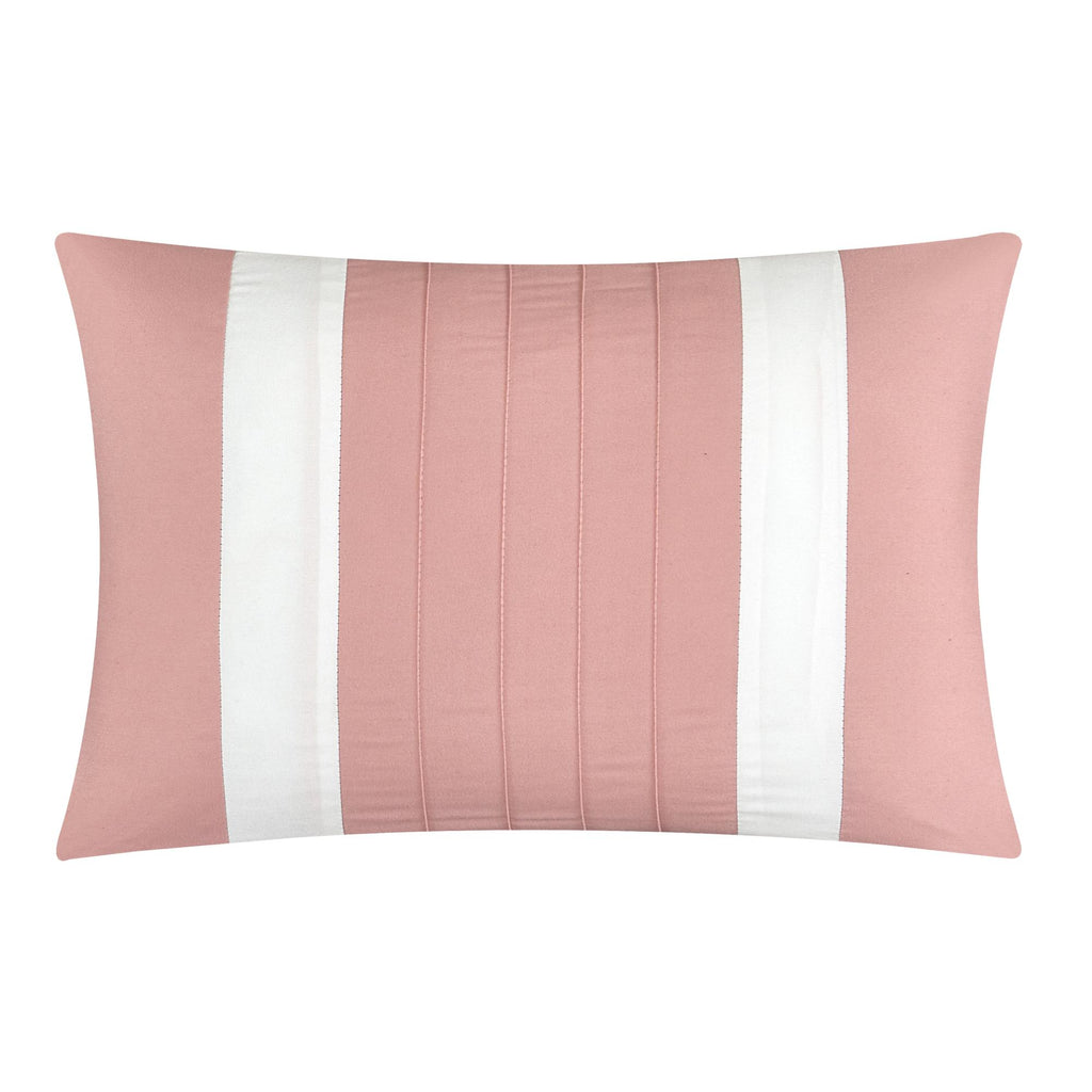 Chic Home Hortense Comforter And Quilt Set Hotel Collection  Fish Scale Pattern Bed In A Bag Rose, Twin - Twin